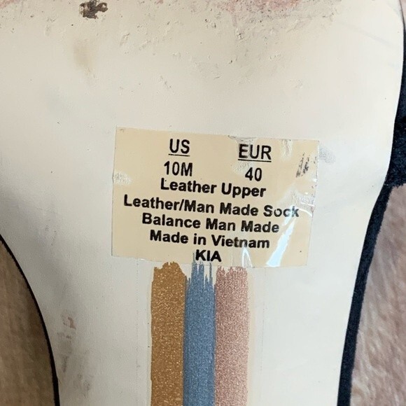 Sam Edelman | Kia Black Sandal Block Heel Suede Women's 10 - Picture 11 of 11